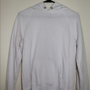 Plain White Hoodie